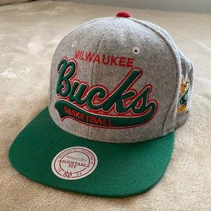 Milwaukee Bucks Mitchell&Ness Strap Back